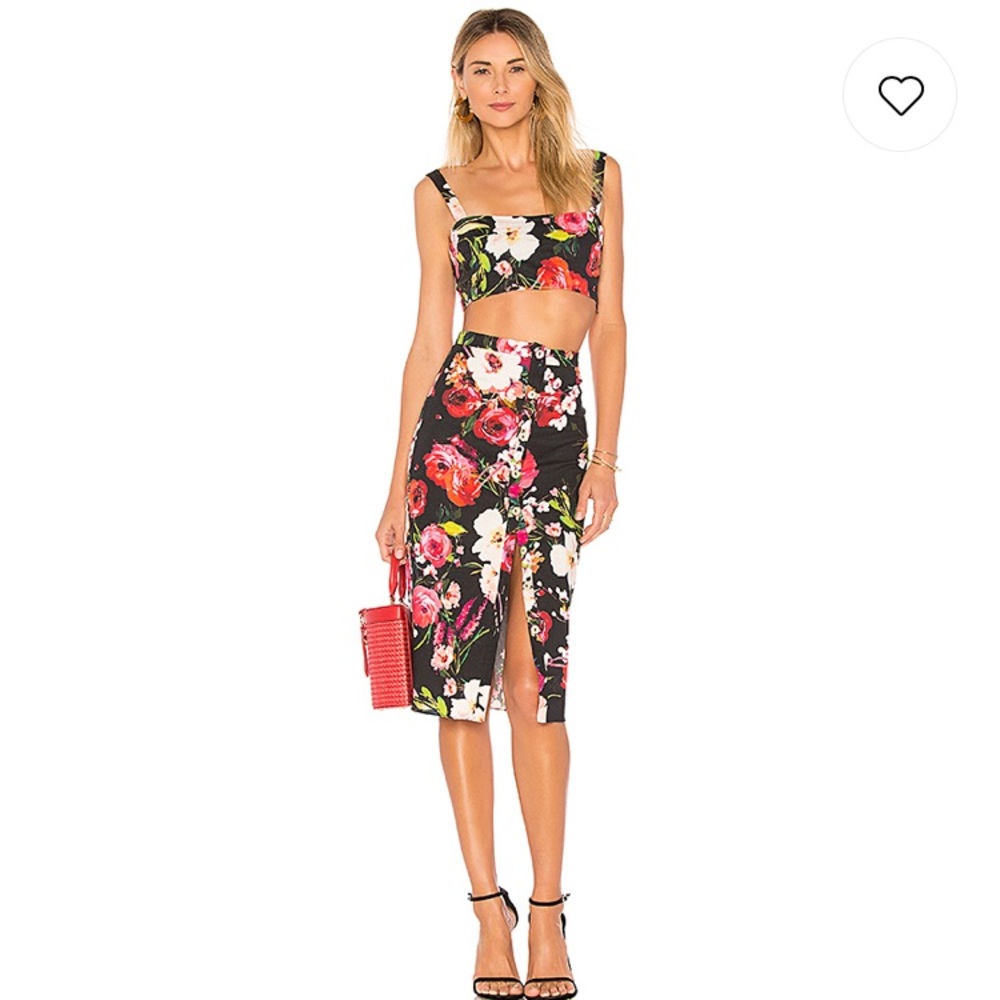 XXS Privacy Please Scarlet Skirt in Floral
